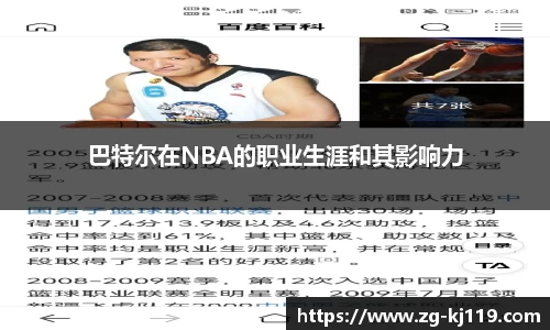 巴特尔在NBA的职业生涯和其影响力